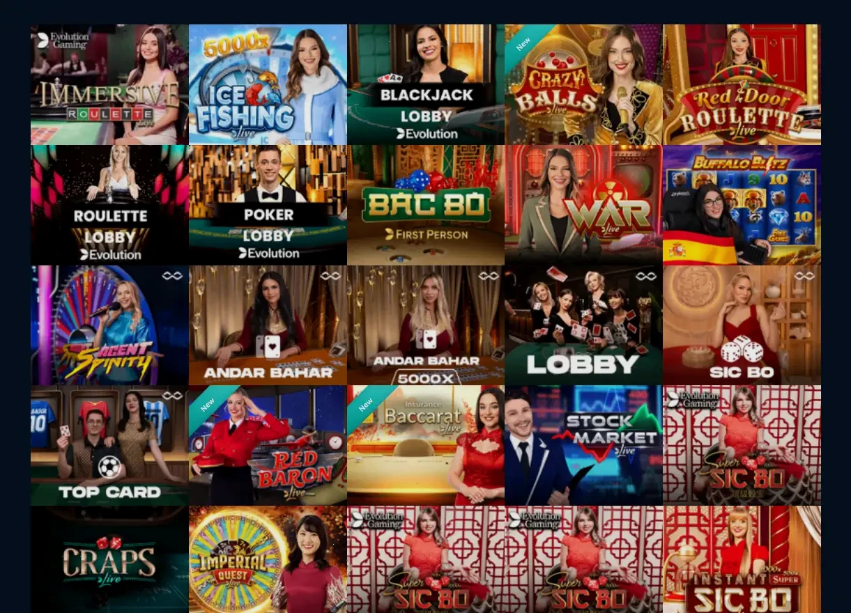 Gtbet online casino spelaanbod